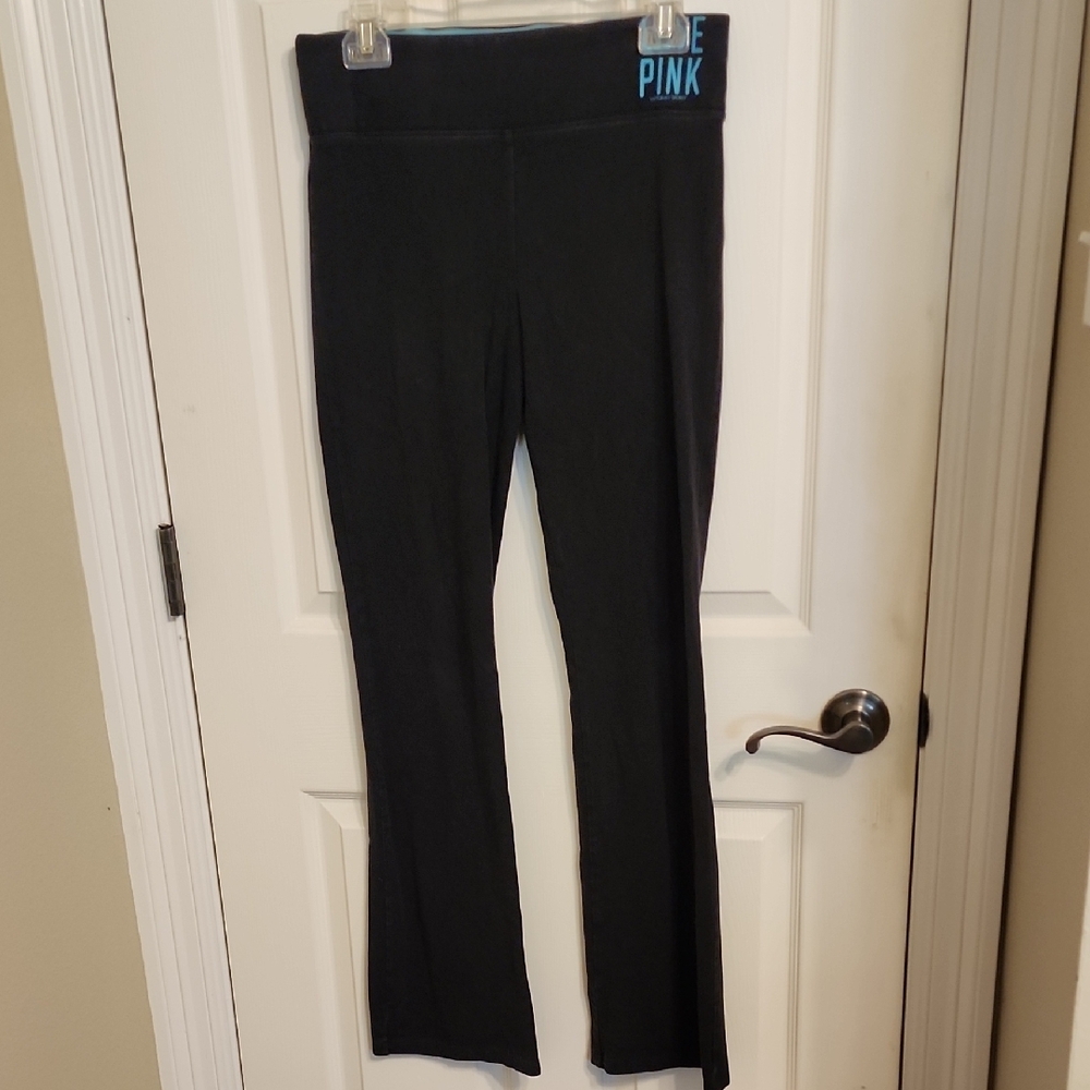 PINK Victoria's Secret Black Women's Pants